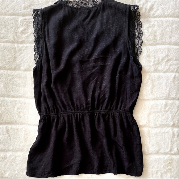 Surplice À Pois Blouse - Picture 4 of 5